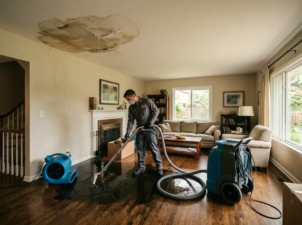 attic-pipe-burst-ceiling-drip-008 — frequently asked questions, Water Damage Restoration & Carpet Care in Oxford, NC